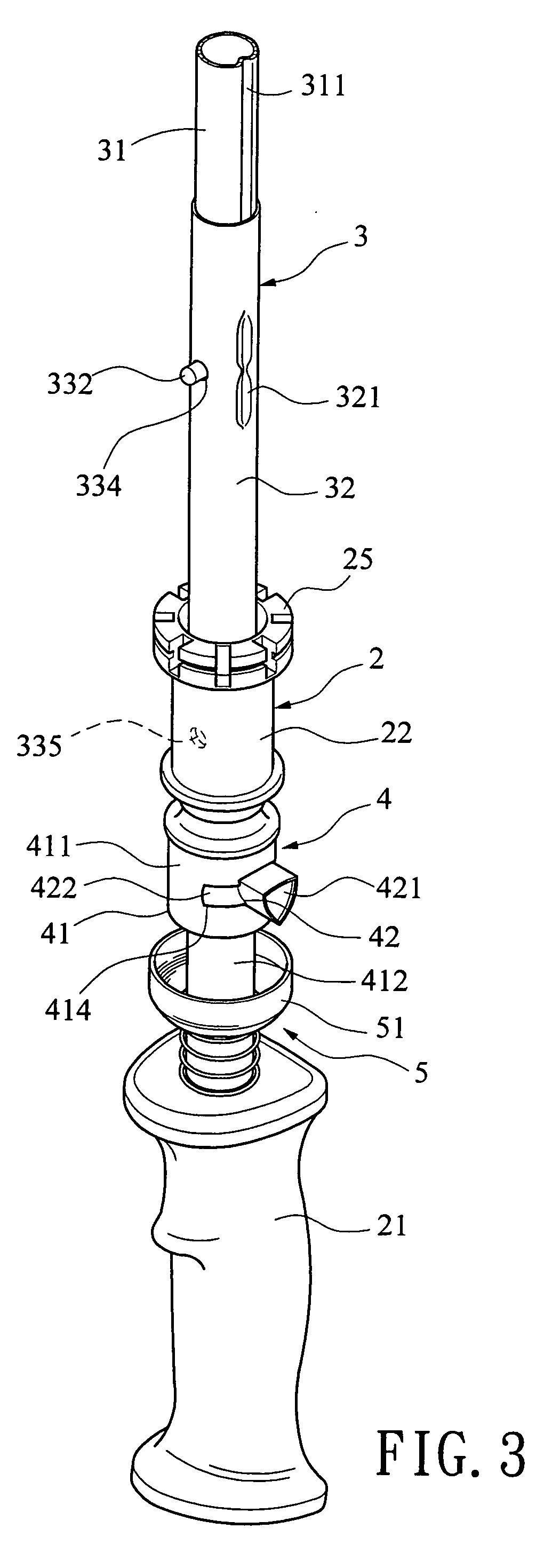 Lock mechanism of large umbrella for effecting a multi-sectional length adjustment of telescopic shank