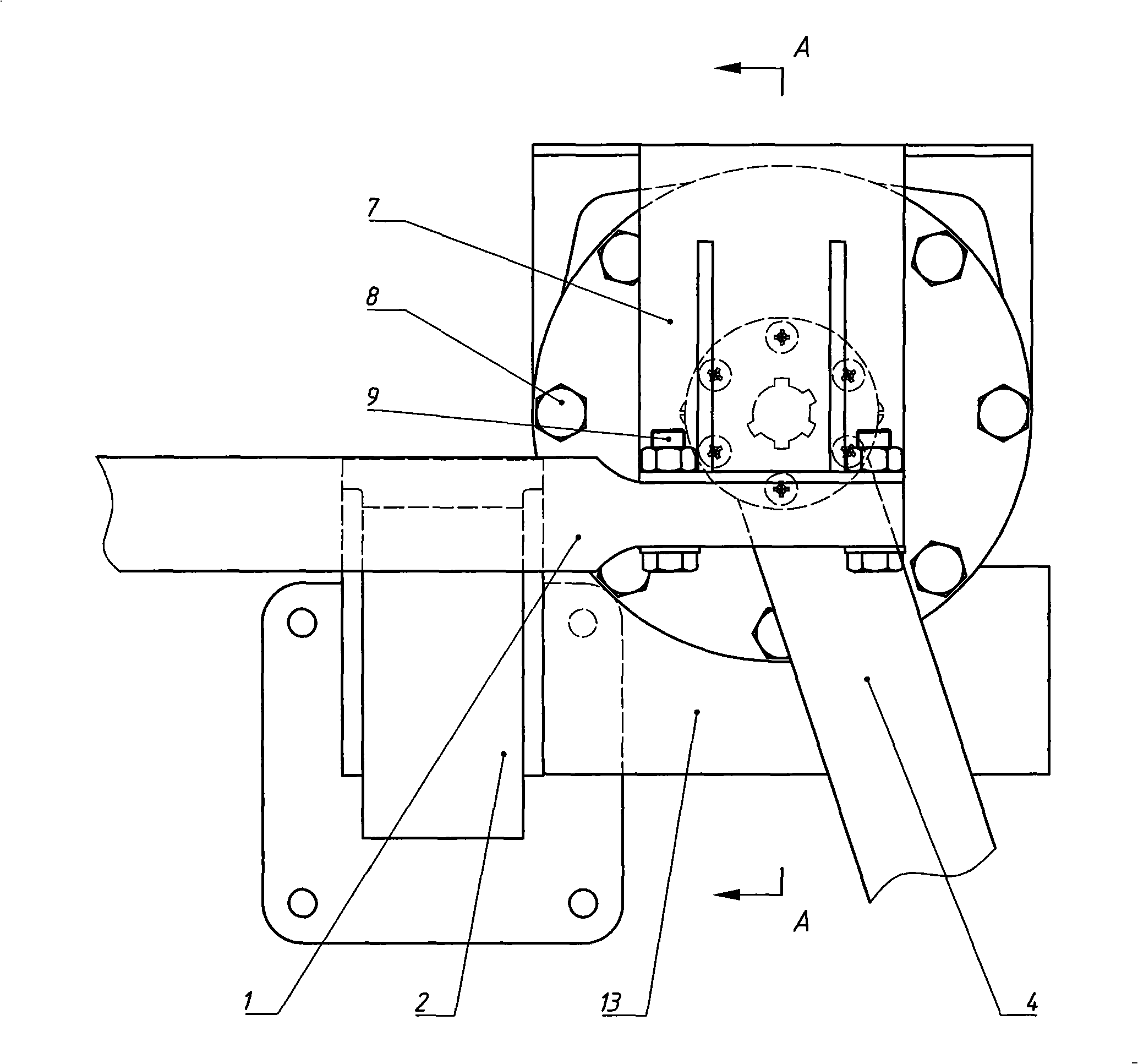 Electric bicycle rear suspension system with worm and gear mechanism for regulating wheelbase