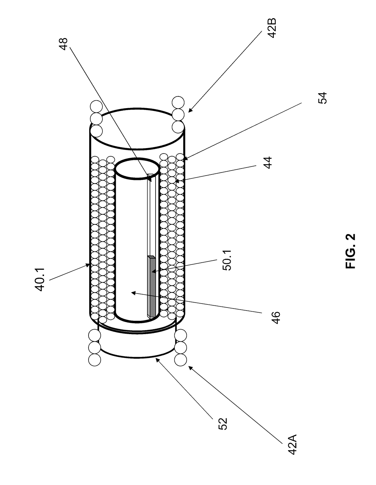 Implantable device with electrical filter