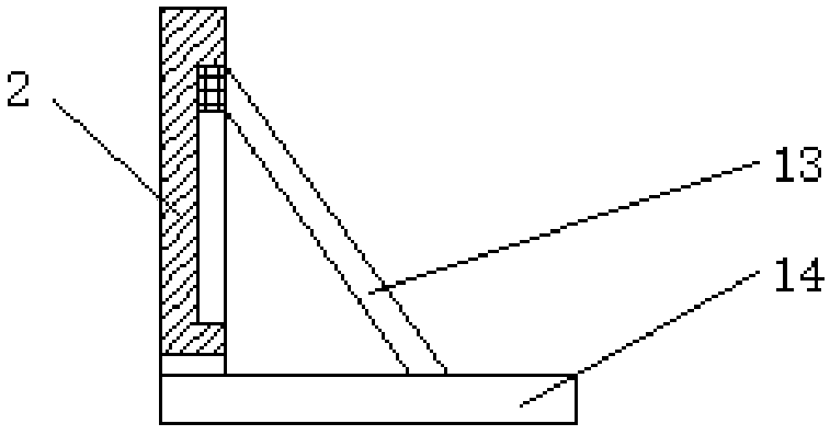 Environment-friendly equipment adjusting rack