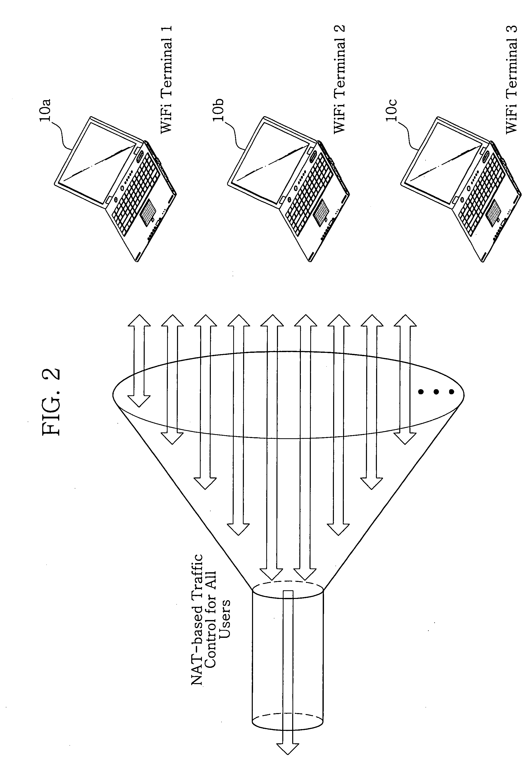 Method and system for WiBro network interworking in wireless terminal