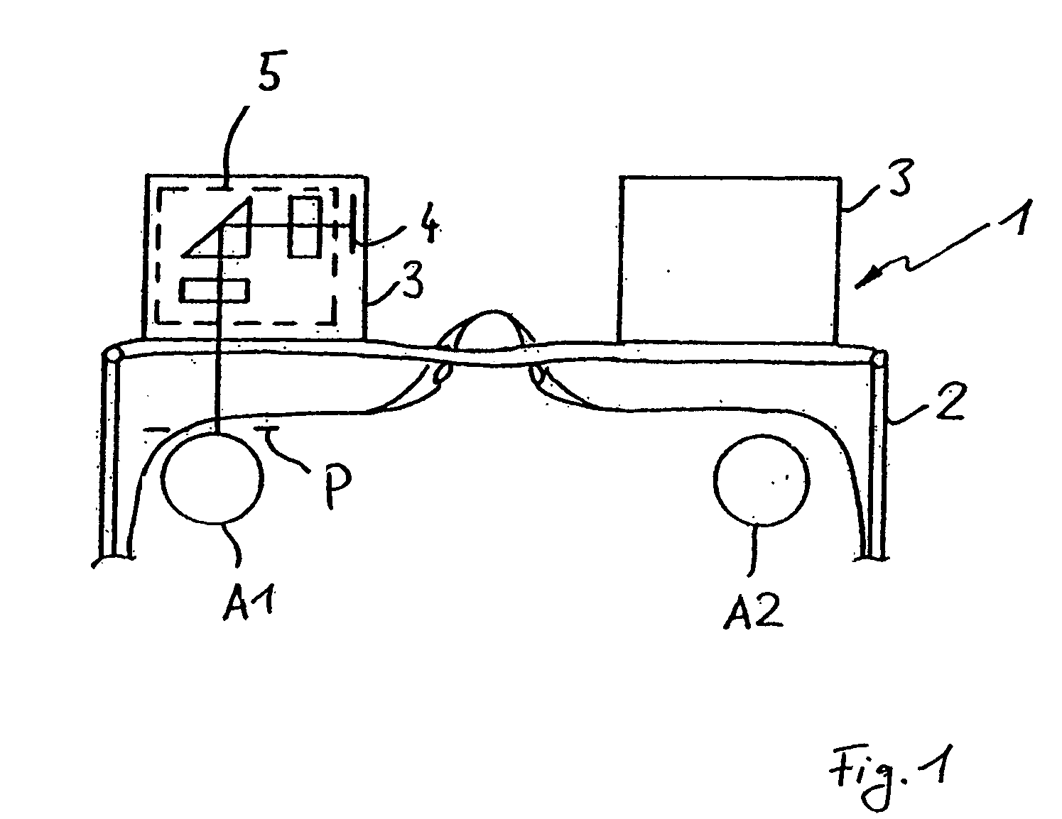 HMD device with imaging optics comprising an aspheric surface