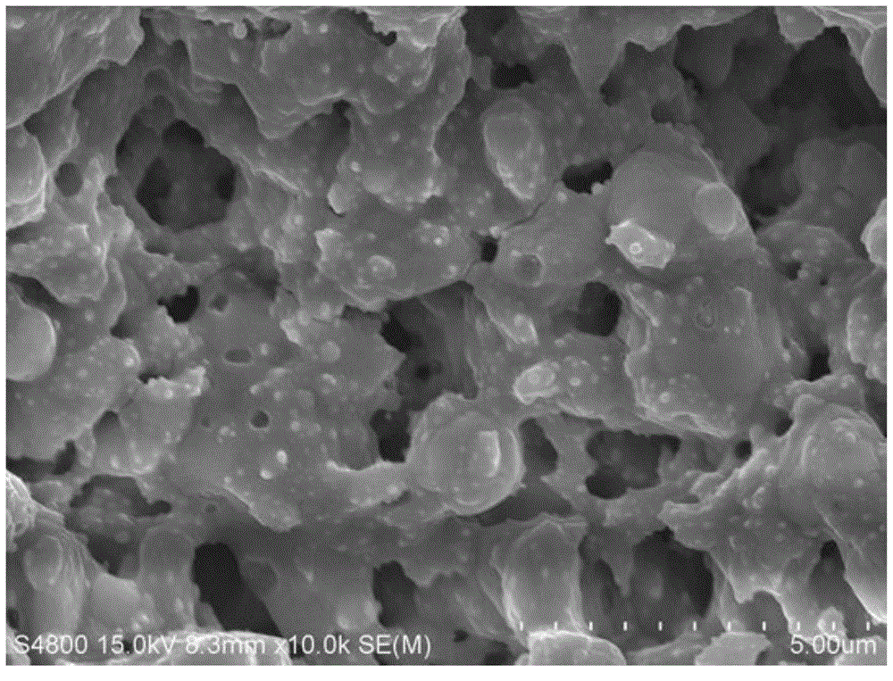 Preparation method of visible light absorption layer based on Ag3PO4 film