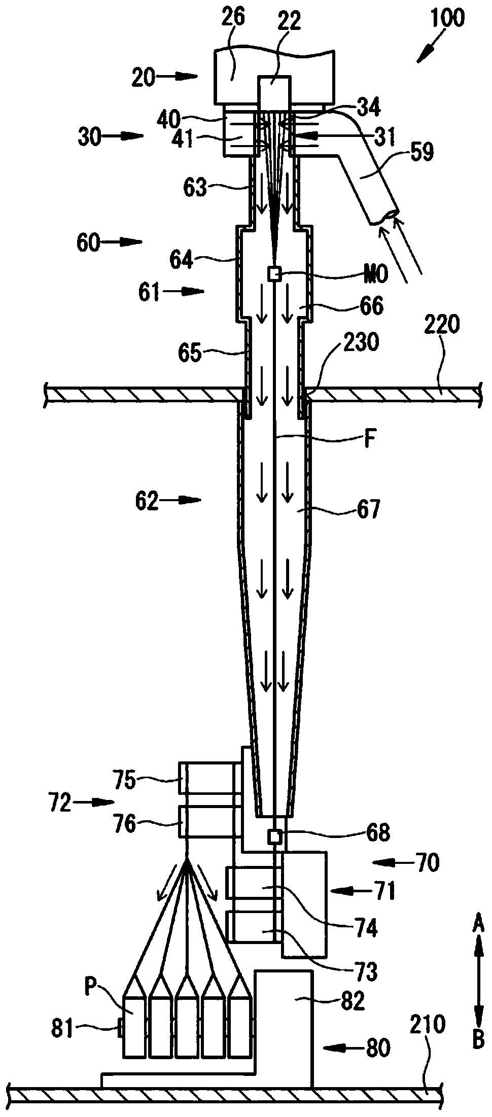 Spinning winding device