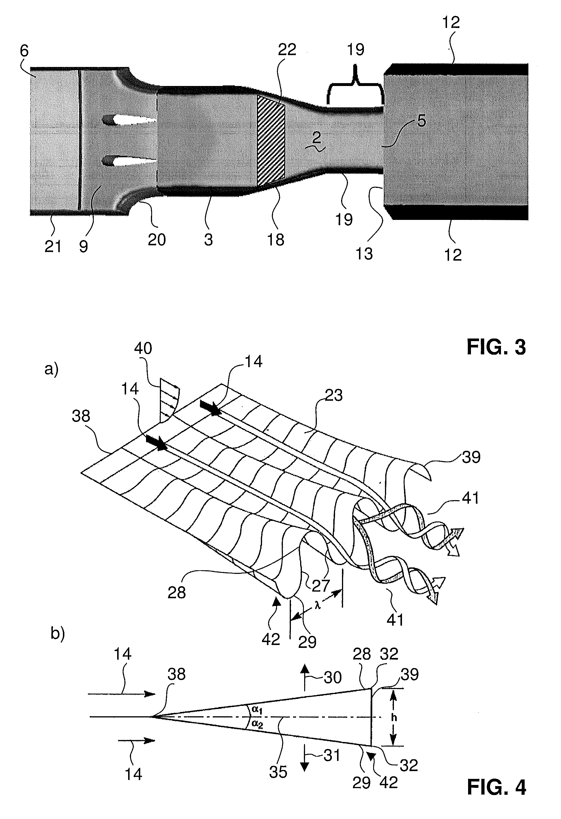 Reheat burner injection system