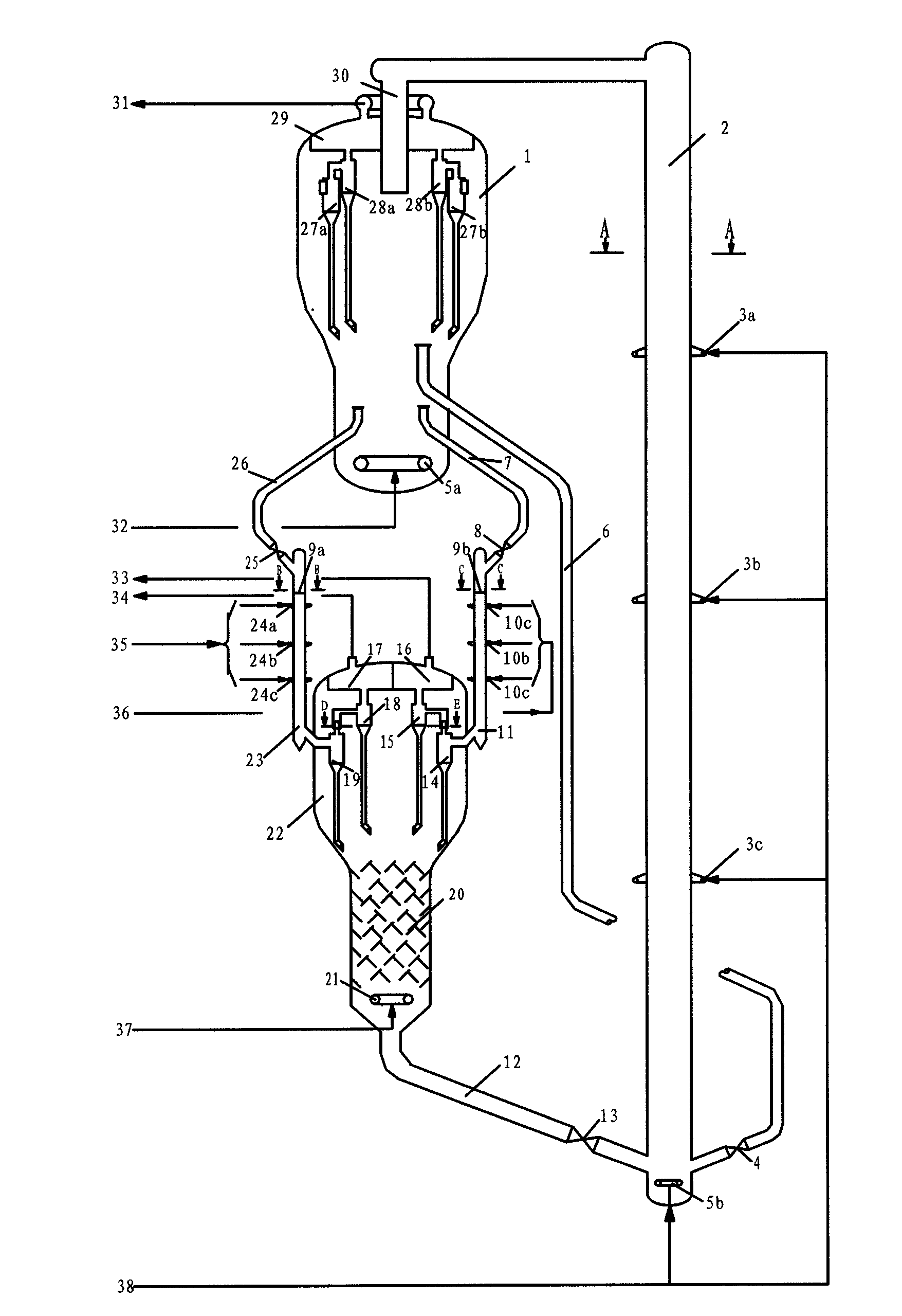 Catalytic cracking unit