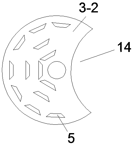 Coloring pigment bottle structure