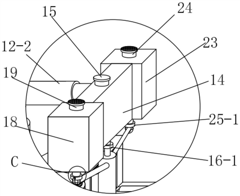 Energy-saving glue coating machine for stone machining