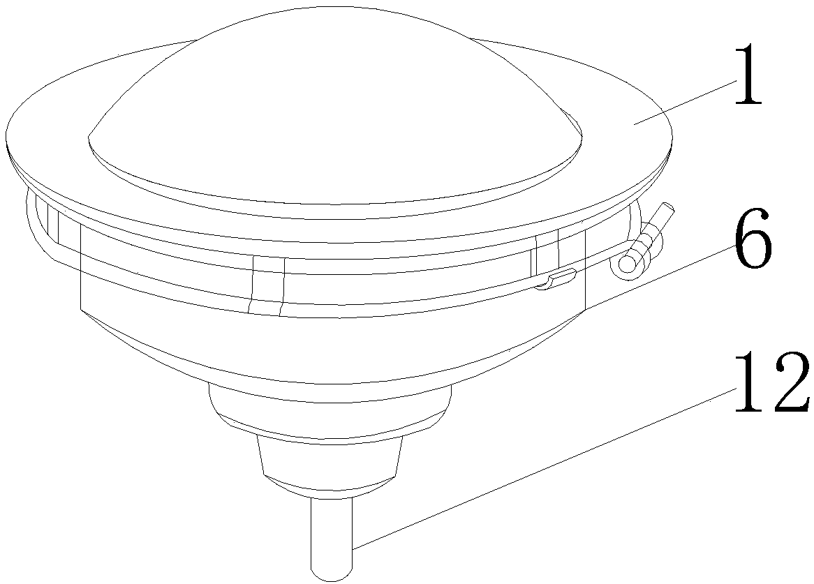 Waterproof and dampproof structure for LED underwater lamp