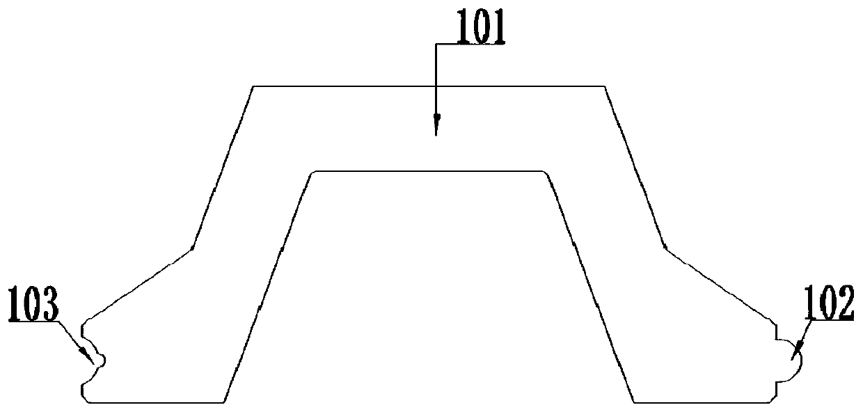 Prestressed concrete corrugated sheet pile and preparation method thereof