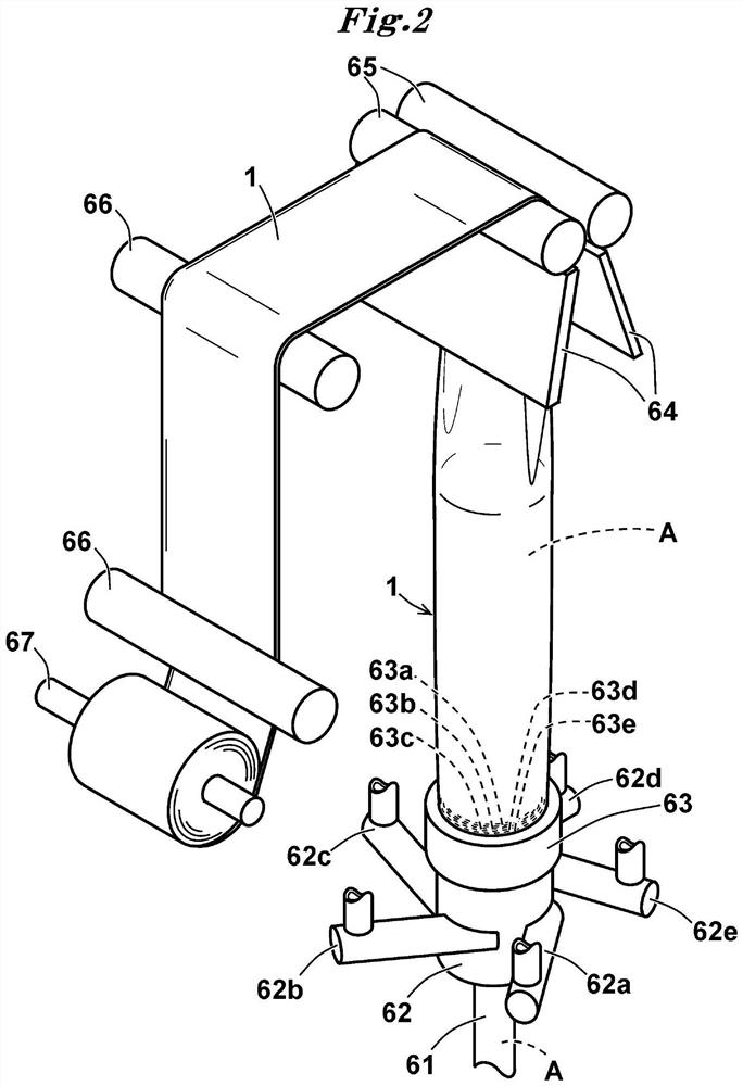 Packaging film, film bag, and method for manufacturing same