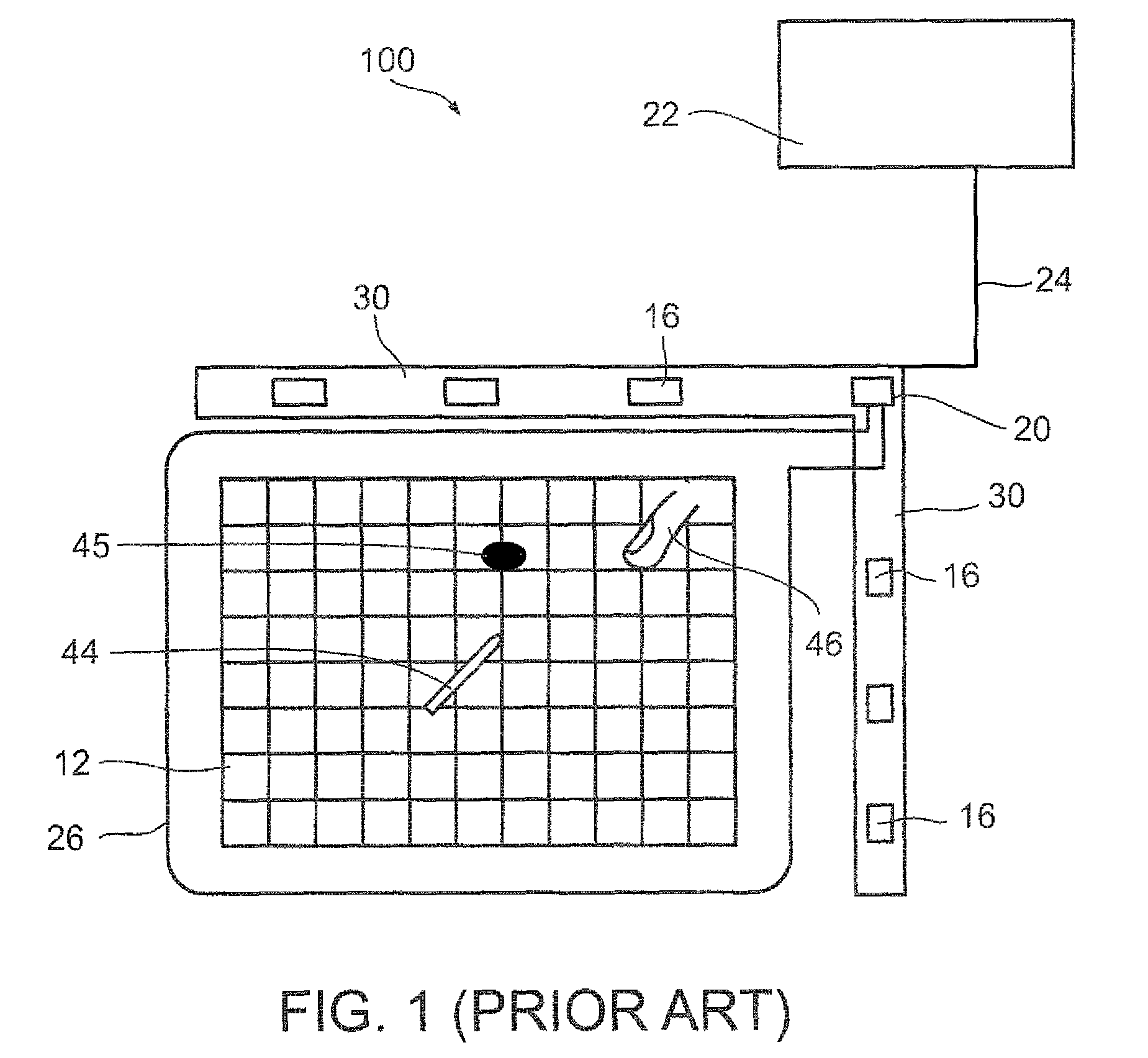 System and method for detection with a digitizer sensor