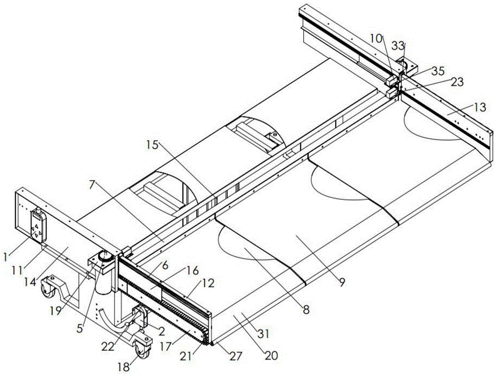 patient transfer bed