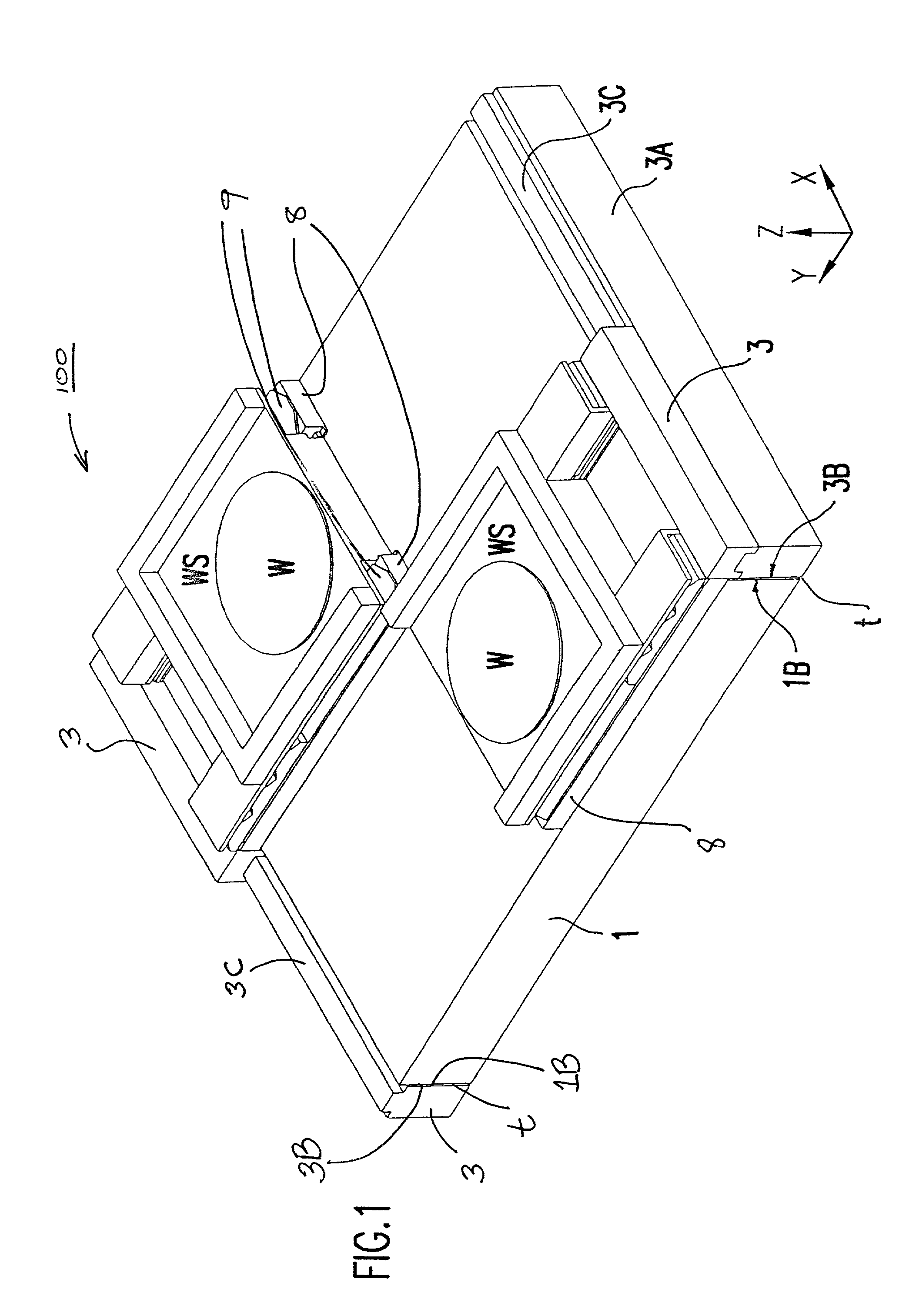 Following stage planar motor