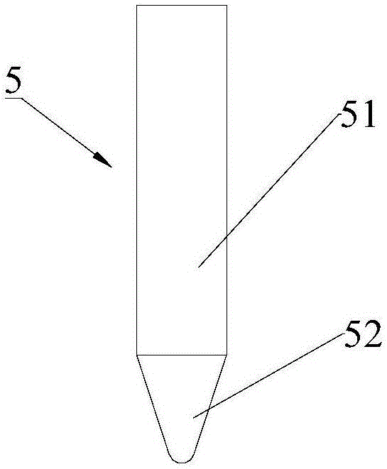 Positioning punching die