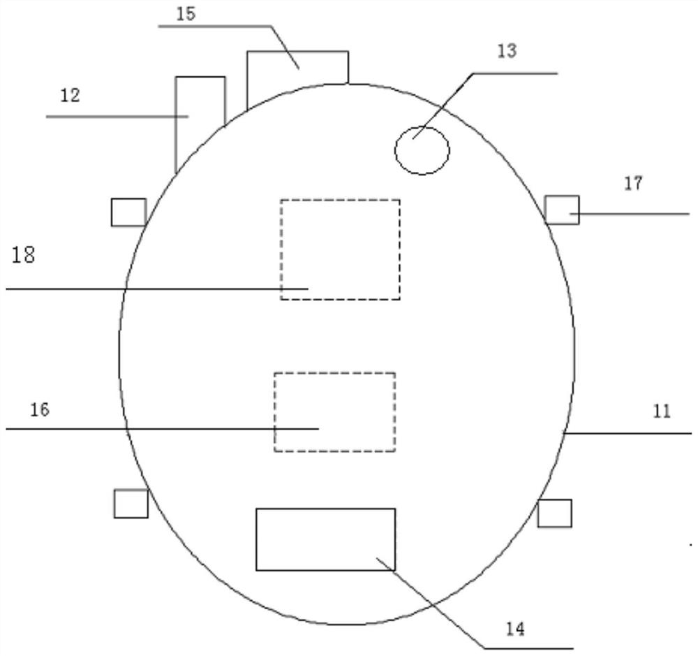 A buried feeder and buried cable magnetic field positioning monitoring and alarm system