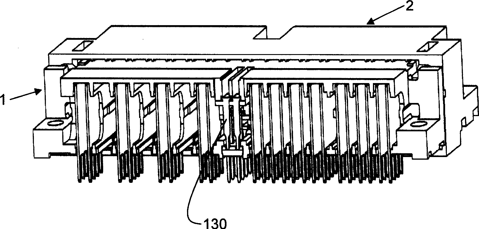 Power supply connector assembly