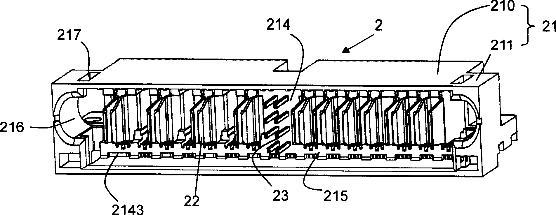 Power supply connector assembly