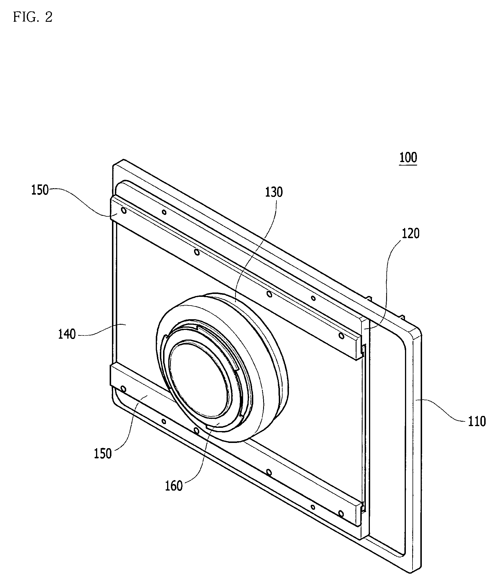 Connector panel for view camera capable of docking digital single lens reflex camera