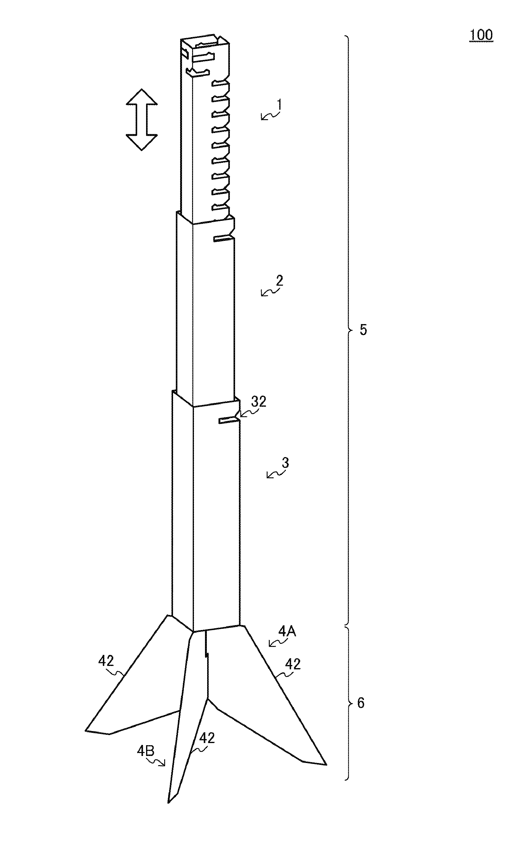 Microphone stand and microphone stand set