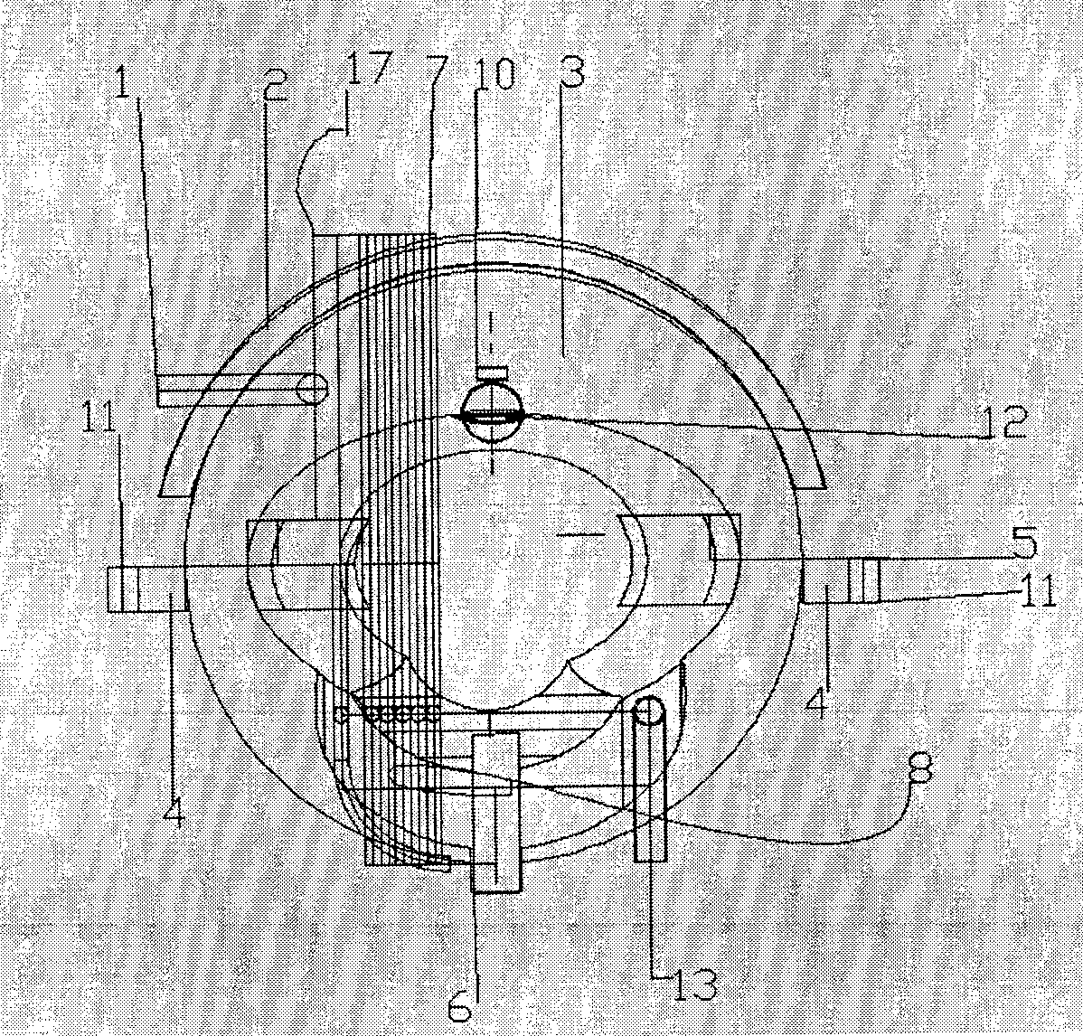 Qi-blood body fluid network dynamic identification device and method for biological information of salivary secretion, sweating and urine excretion