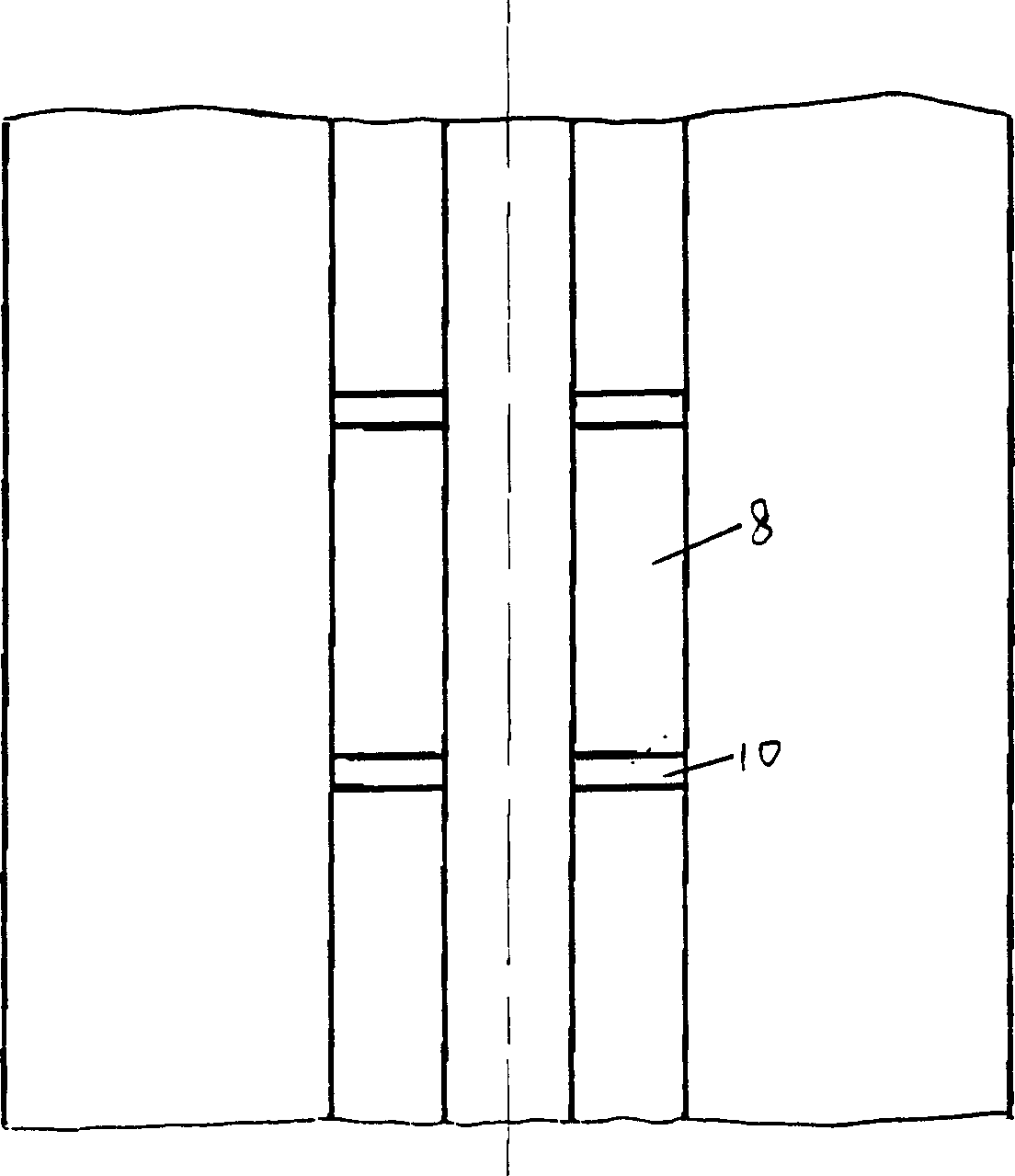 Totally-enclosed translucent subsidising road