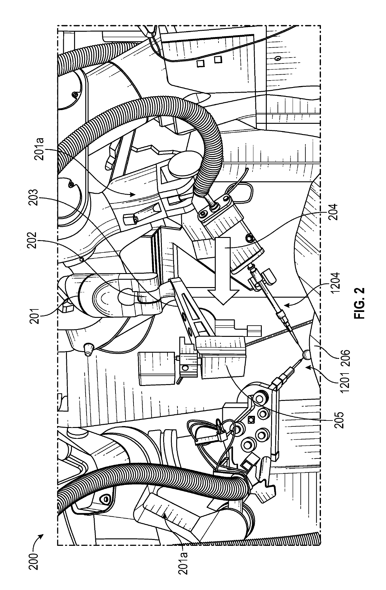 Apparatus and method for a global coordinate system for use in robotic surgery