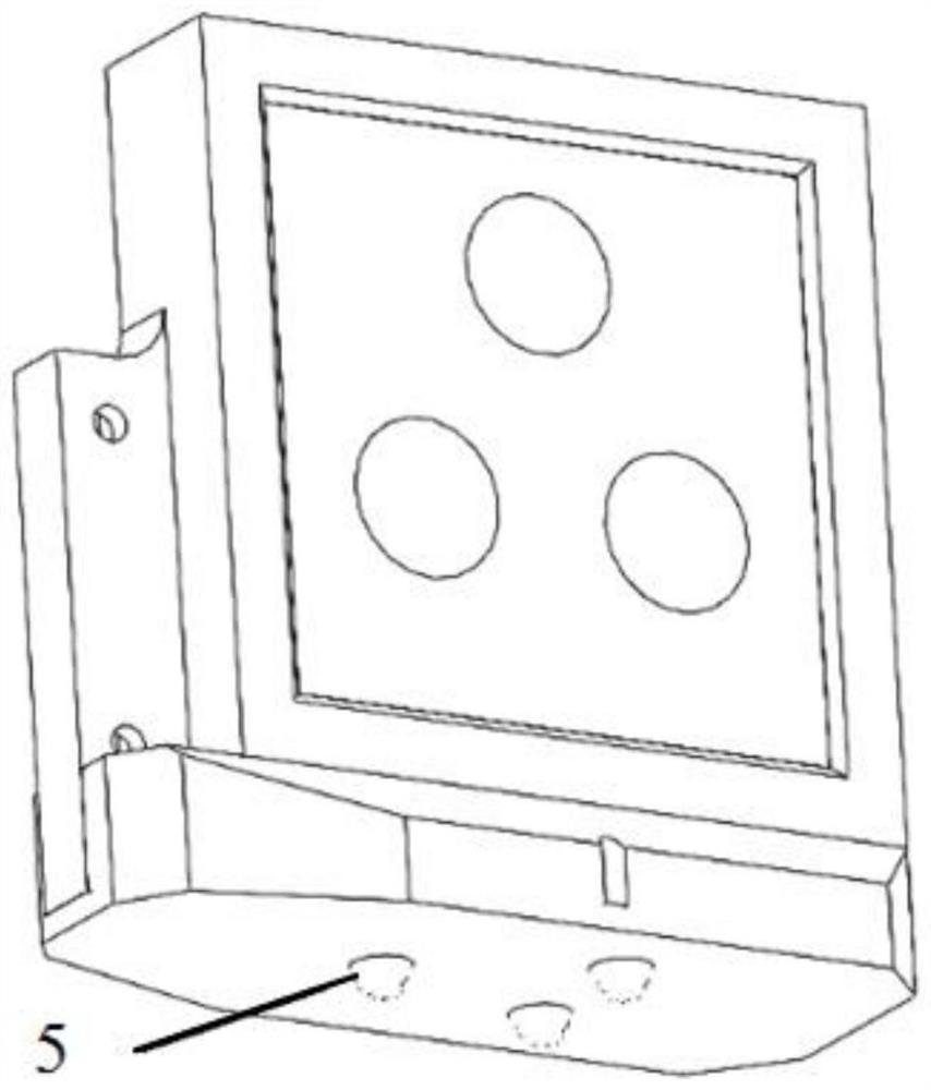 Positioning target, visual measurement system and method for acquiring flatness