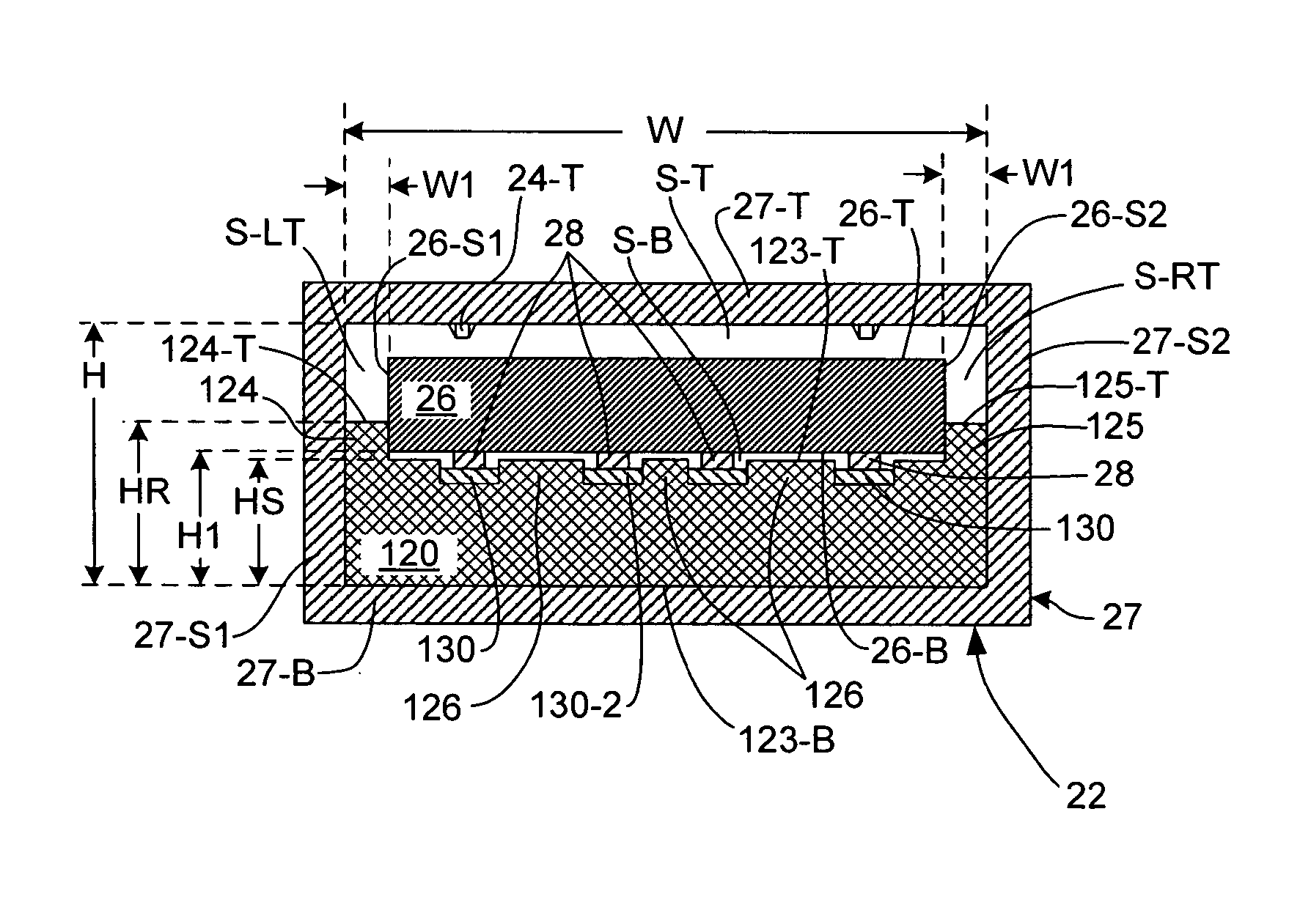 Low-profile USB connector without metal case