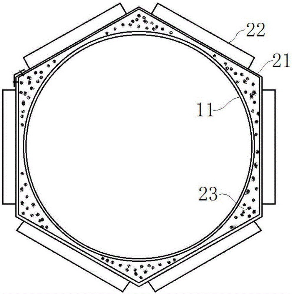 Flange plate heat exchange type automobile tail gas power generation device