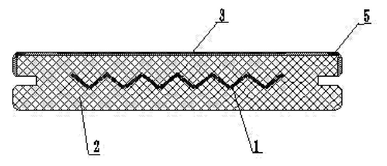 Outdoor flooring and manufacturing method thereof