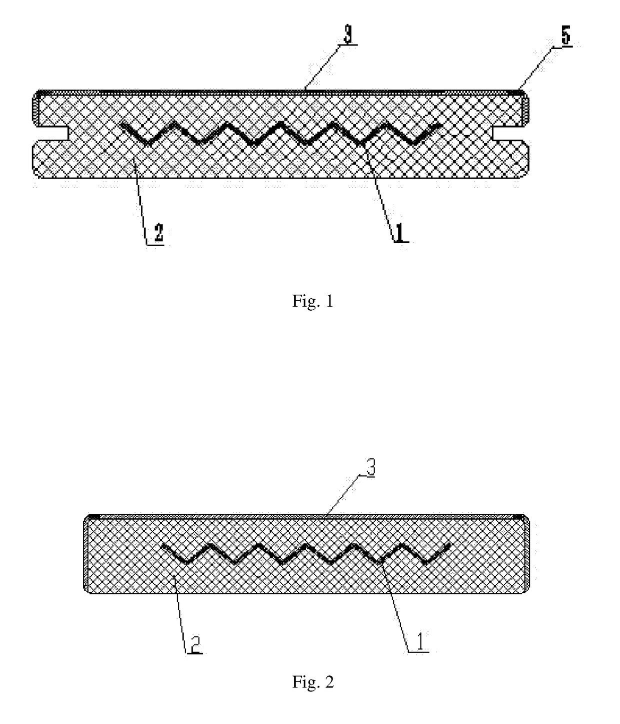 Outdoor flooring and manufacturing method thereof