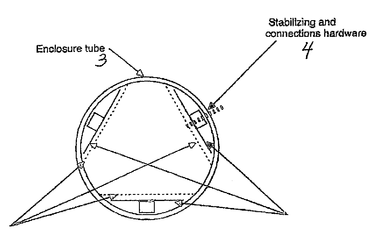 Flow-through oxygenator