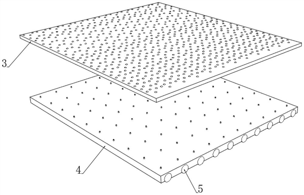 Pressure-resistant, flame-retardant and waterproof asphalt roofing shingle