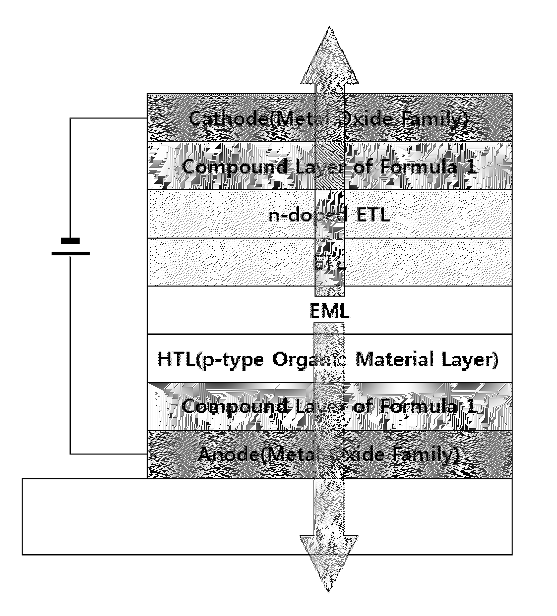 Organic light-emitting device, and method for manufacturing same