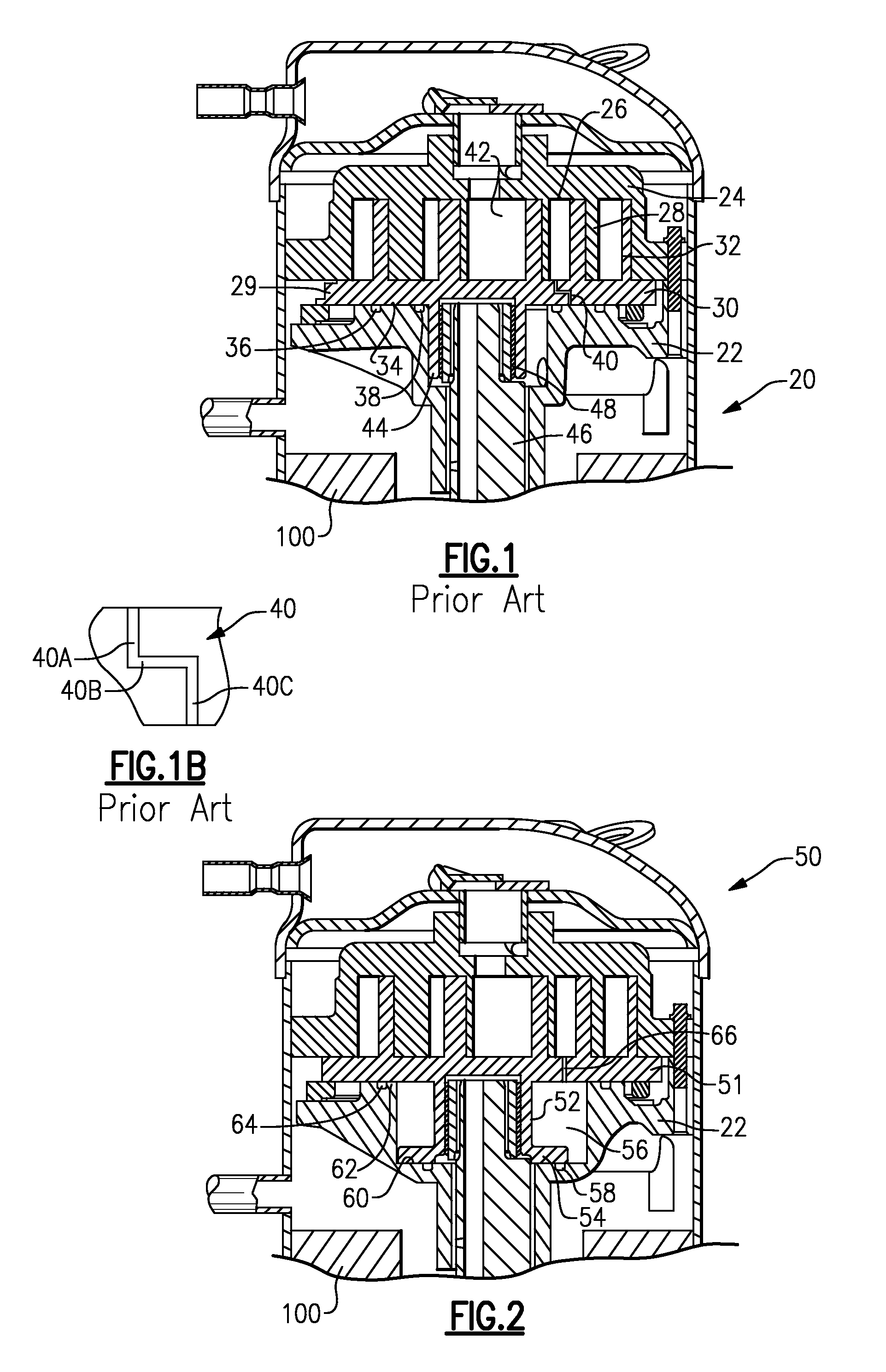 Axial compliance