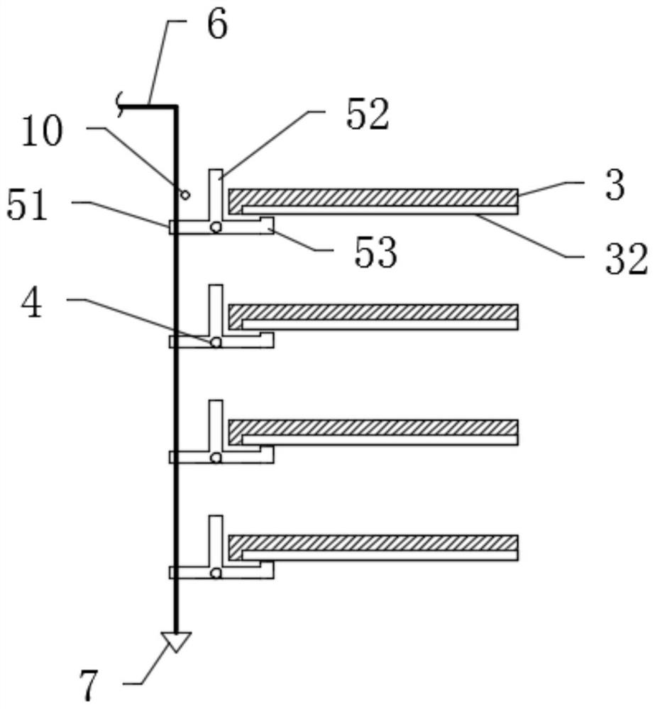 A kind of drying equipment with built-in accelerated collection rack