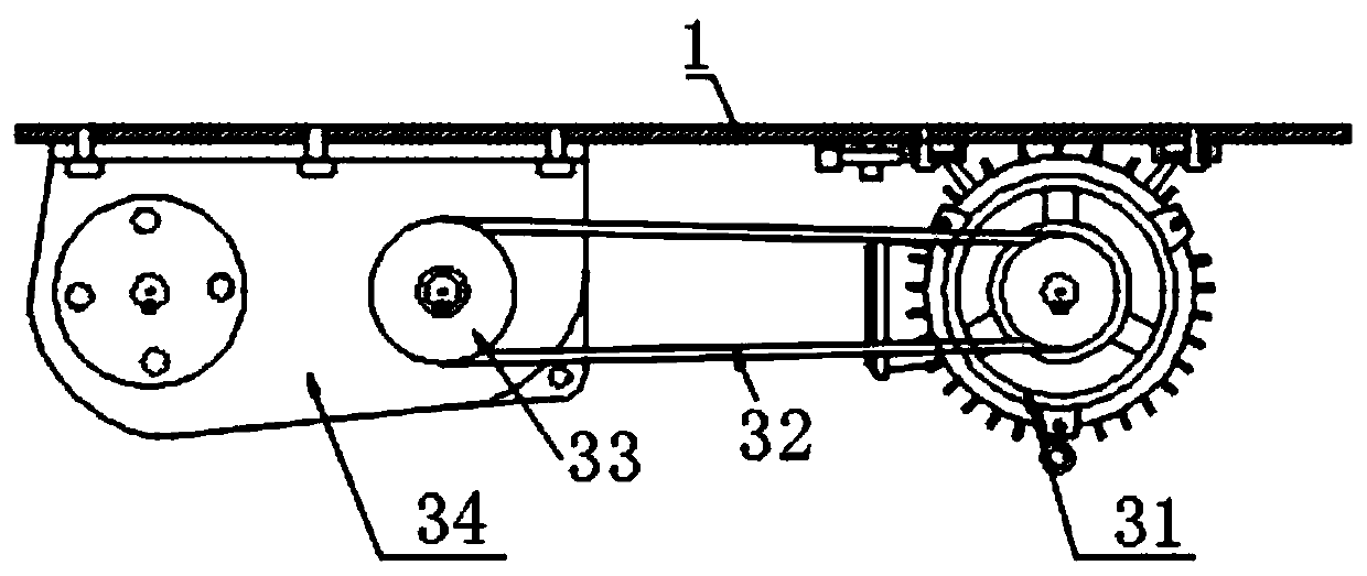 Electric flat car