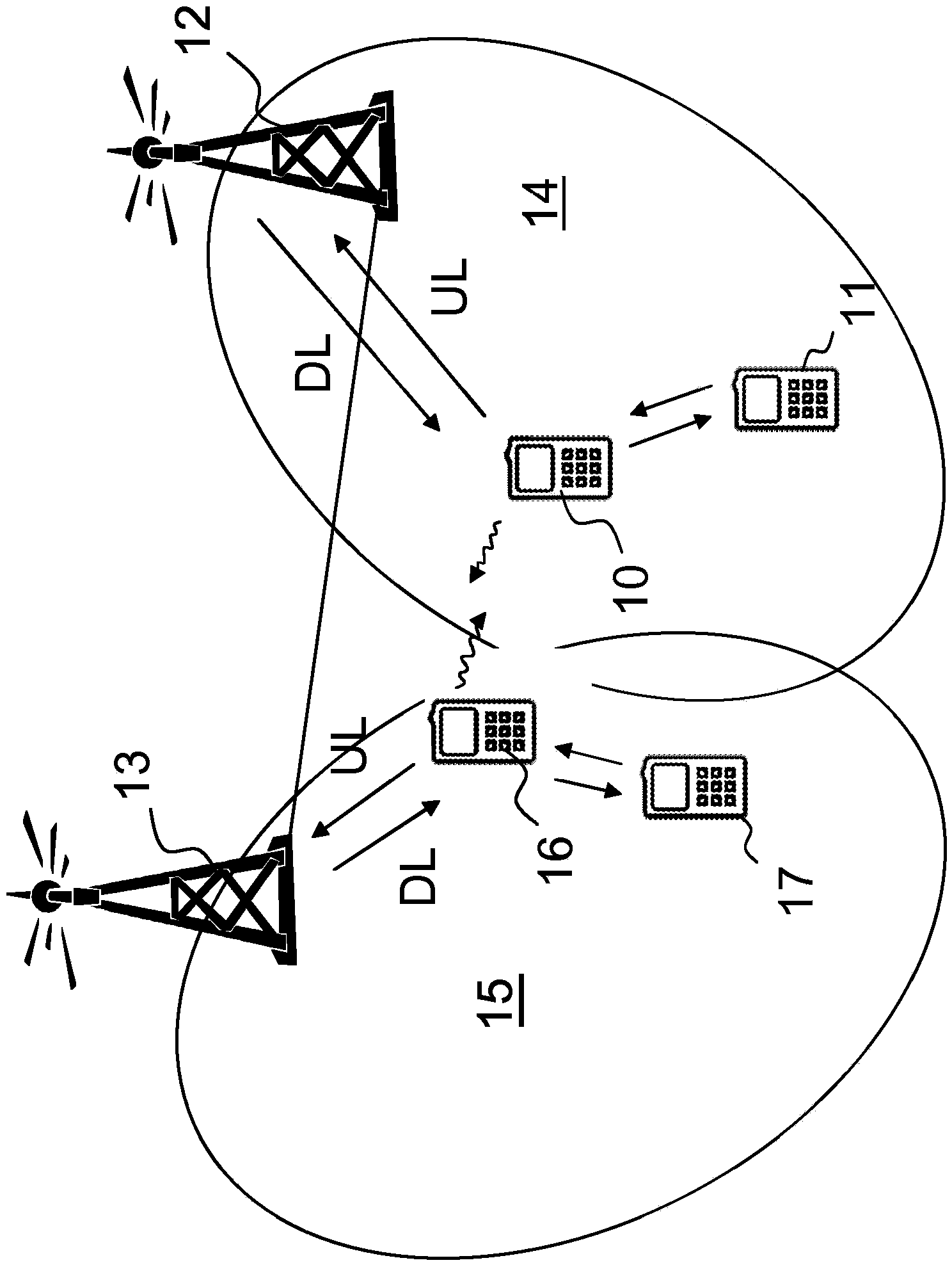 Radio base stations and methods therein for handling interference and scheduling radio resources accordingly