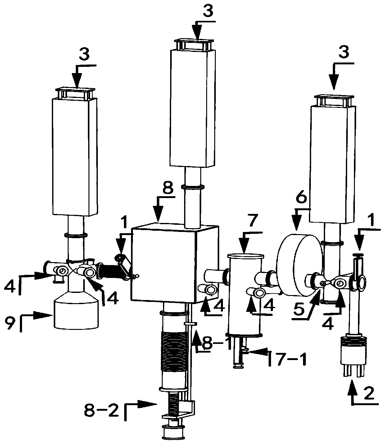 High temperature irradiation creep device