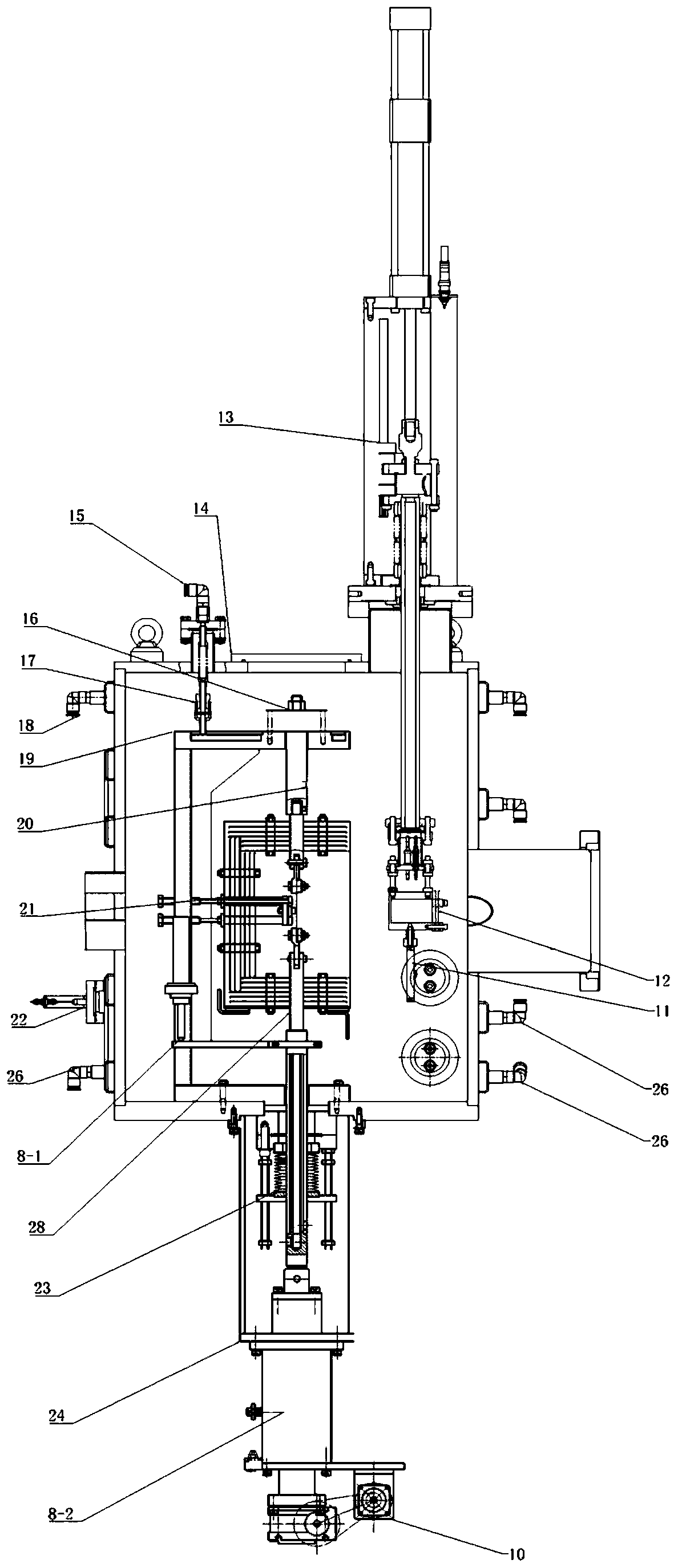 High temperature irradiation creep device