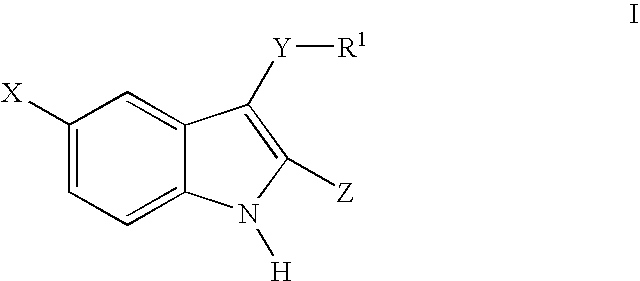 3-arylthioindole-2-carboxamide derivatives and analogs thereof as inhibitors of casein kinase I