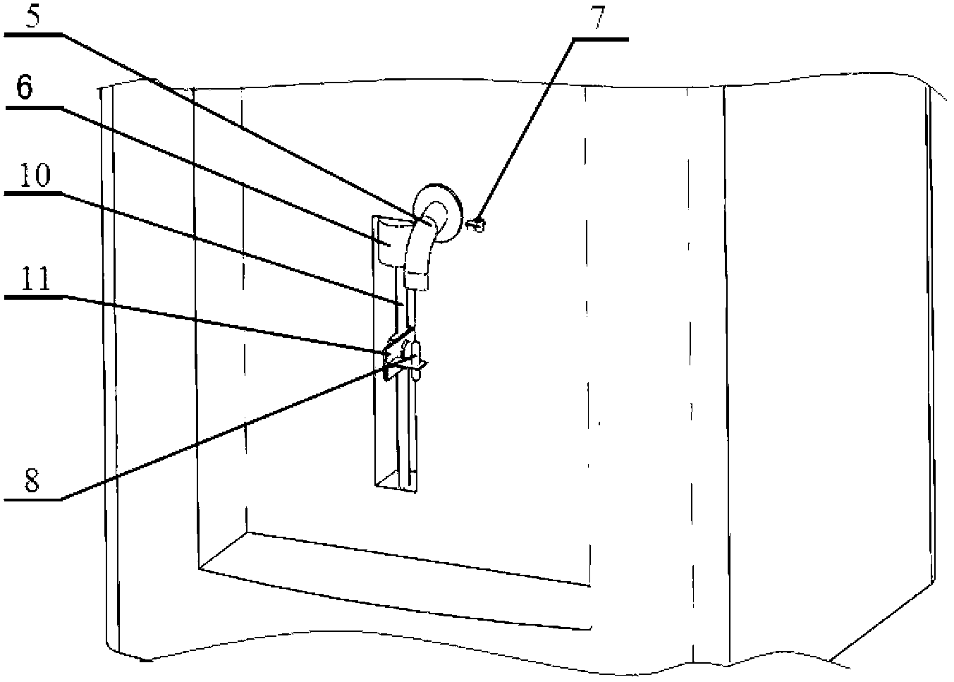 Automatic perfusion water dispenser and method for controlling automatic perfusion