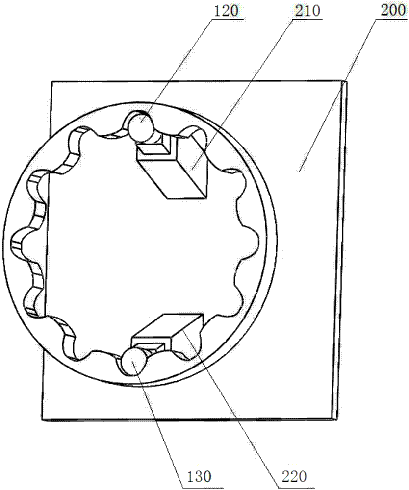 Automatic parking brake used for transmission and control method thereof