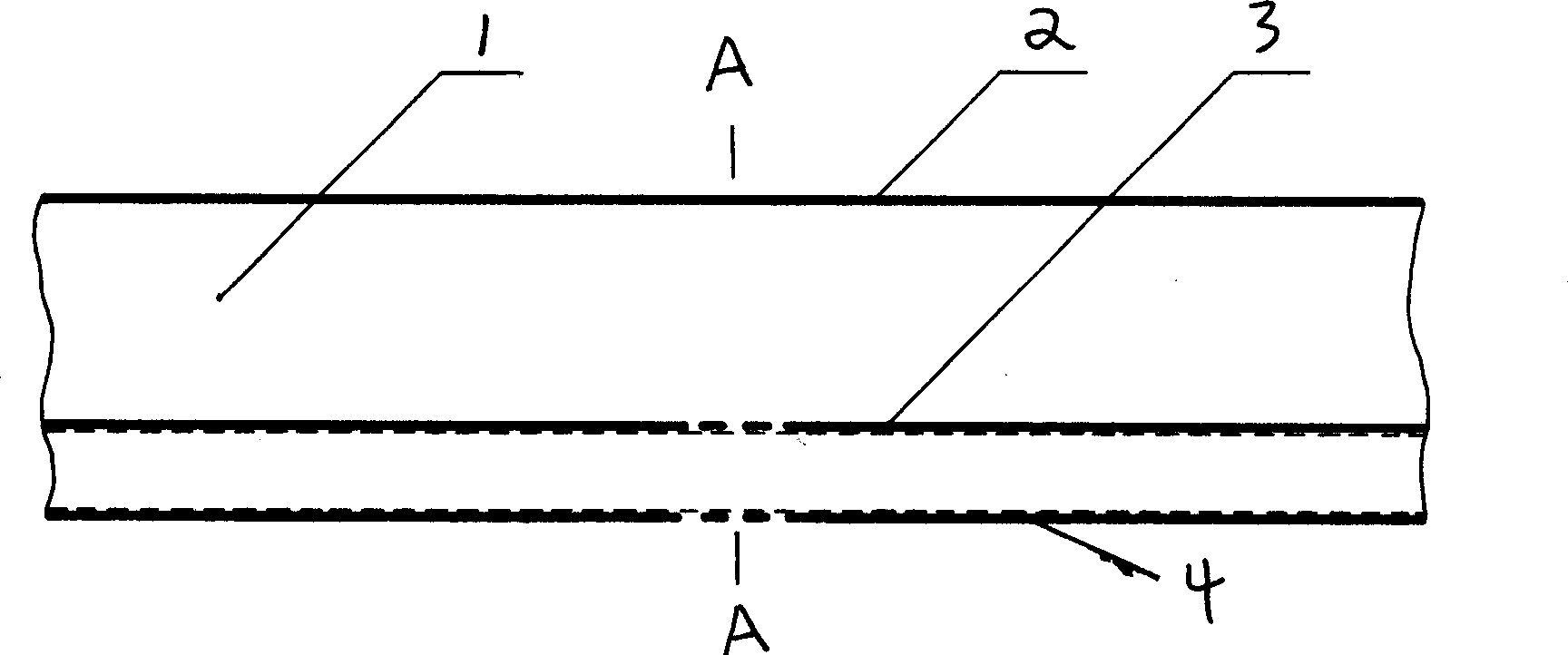 Intermittent drip irrigation belt