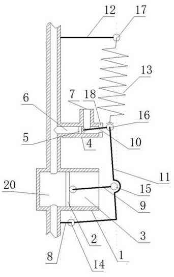 A micro-pressure relief device for high-viscosity liquid