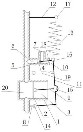 A micro-pressure relief device for high-viscosity liquid