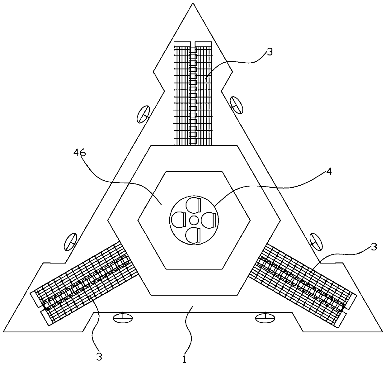 Marine ecological living platform capable of producing and storing energy