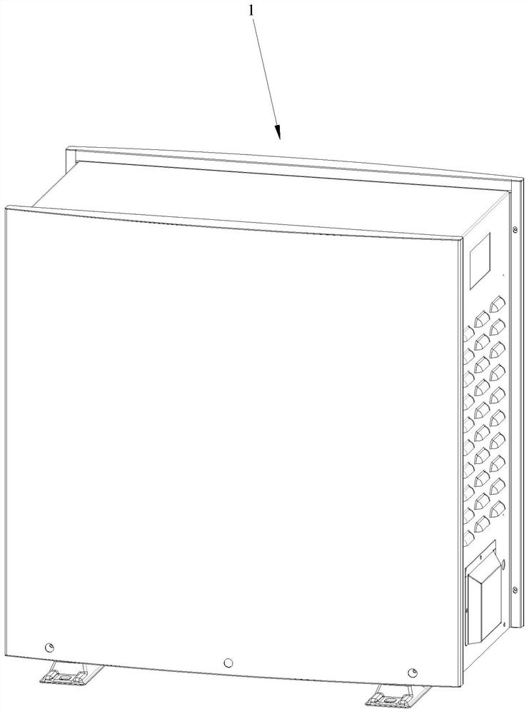 Environmentally friendly purification oxygen-generating fresh air system