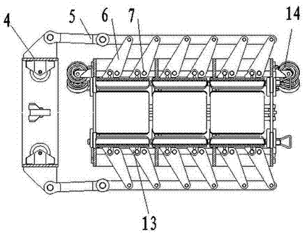 Pipeline pushing machine